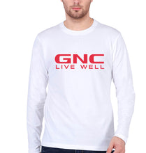 Load image into Gallery viewer, GNC Full Sleeves T-Shirt for Men-White-Ektarfa.online
