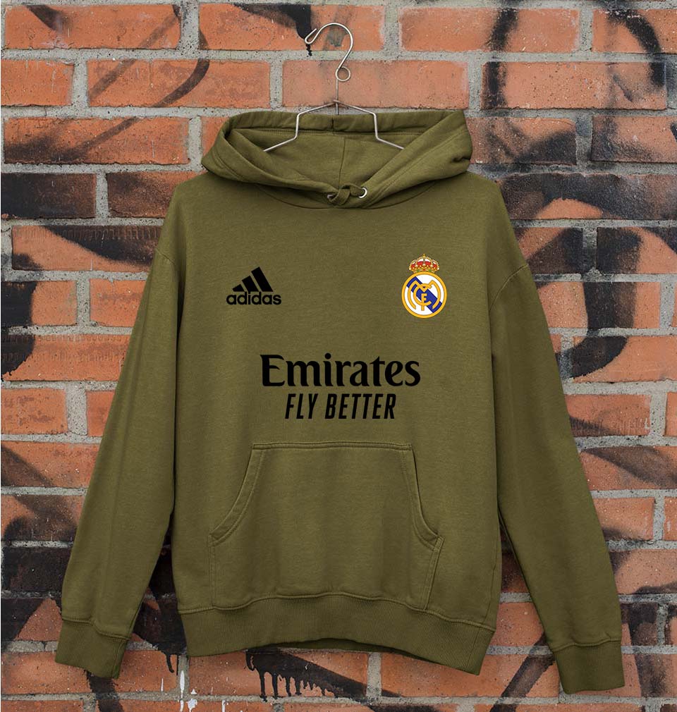 Real Madrid 2021-22 Hoodie Sweatshirt For Men