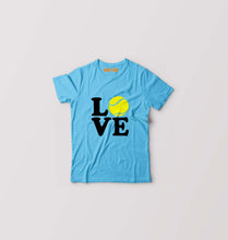 Load image into Gallery viewer, Love Tennis Kids T-Shirt for Boy/Girl-Light Blue-Ektarfa.online
