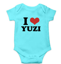 Load image into Gallery viewer, I LOVE YUZI Romper For Baby Boy/Girl-Sky Blue-Ektarfa.online
