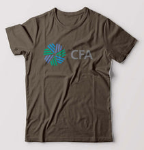 Load image into Gallery viewer, CFA T-Shirt for Men-Olive Green-Ektarfa.online
