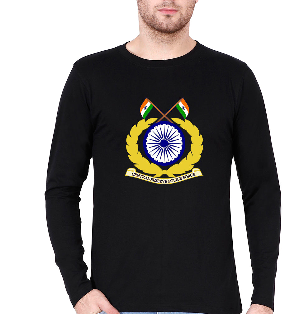 CRPF Full Sleeves T-Shirt for Men