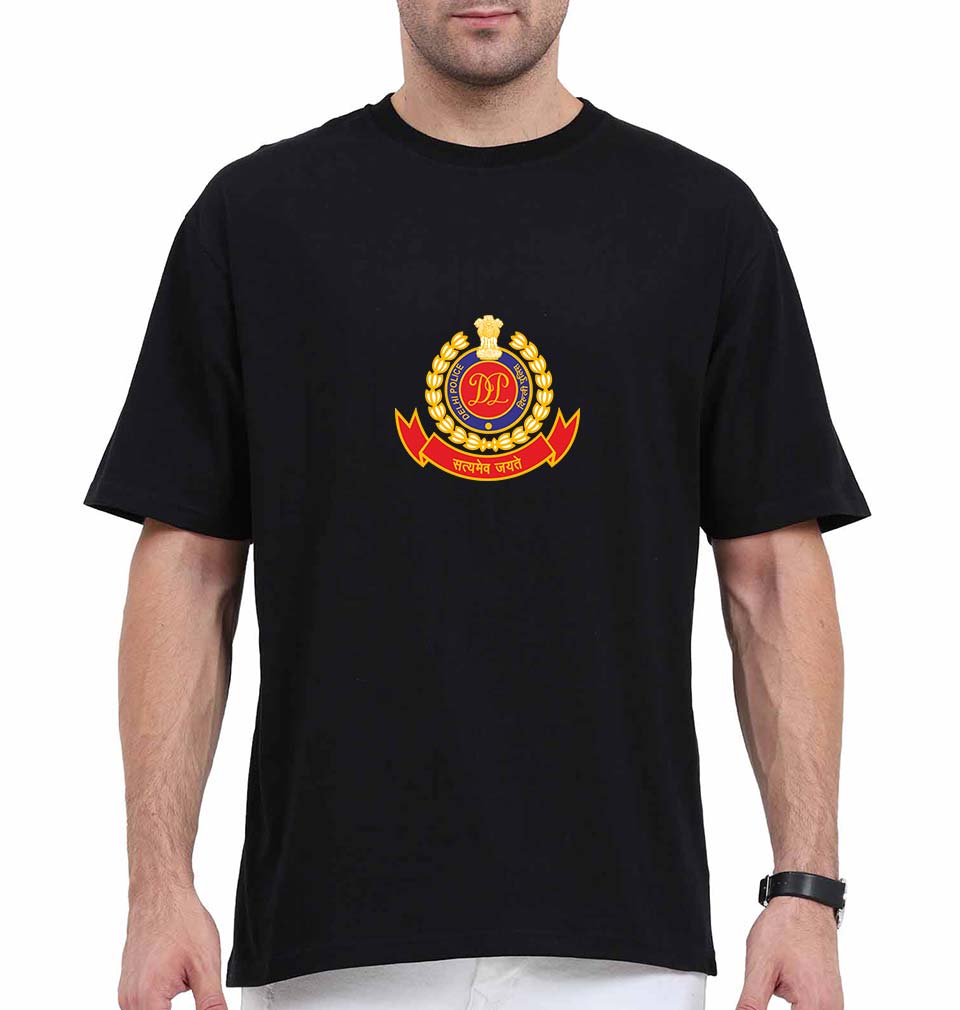 Delhi Police Oversized T-Shirt for Men