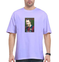 Load image into Gallery viewer, iniesta Oversized T-Shirt for Men-Lavender-Ektarfa.online

