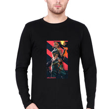 Load image into Gallery viewer, valorant Full Sleeves T-Shirt for Men-Black-Ektarfa.online
