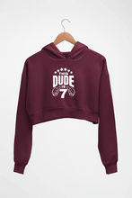 Load image into Gallery viewer, 7th Happy Birthday Crop HOODIE FOR WOMEN-Maroon-Ektarfa.online
