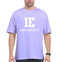 Load image into Gallery viewer, IE University Oversized T-Shirt for Men-Lavender-Ektarfa.online

