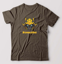 Load image into Gallery viewer, Transformers Bumblebee T-Shirt for Men-Olive Green-Ektarfa.online
