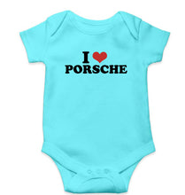 Load image into Gallery viewer, I LOVE PORSCHE Romper For Baby Boy/Girl-Sky Blue-Ektarfa.online
