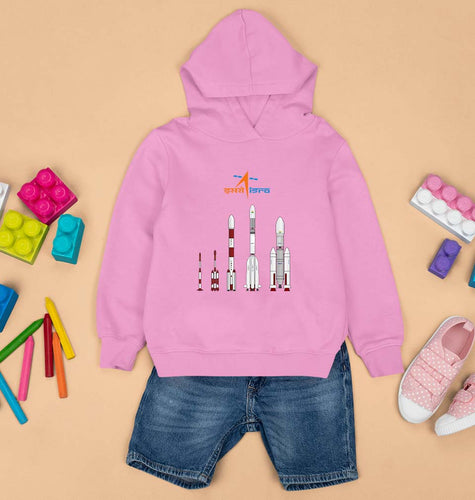 isro Kids Hoodie for Boy/Girl-Light Baby Pink-Ektarfa.online