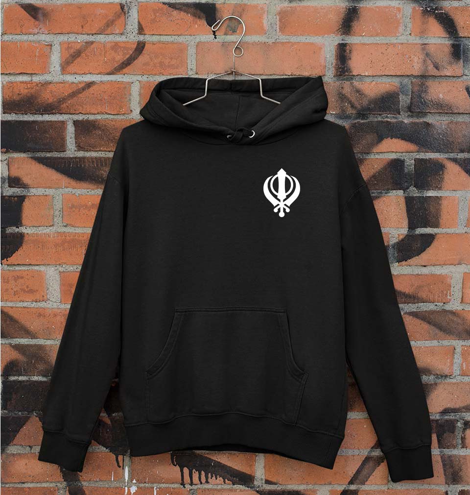 sikh Unisex Hoodie for Men/Women-Black-Ektarfa.online
