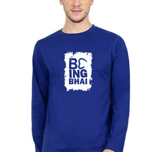 Load image into Gallery viewer, Being Bhai Full Sleeves T-Shirt for Men-royal blue-Ektarfa.online
