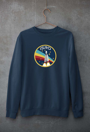 Isro Sweatshirt for Men/Women-Navy Blue-Ektarfa.online