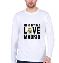 Load image into Gallery viewer, Love Real Madrid Full Sleeves T-Shirt for Men-White-Ektarfa.online
