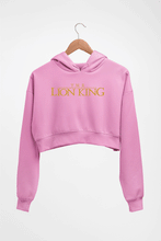 Load image into Gallery viewer, The loin king Crop HOODIE FOR WOMEN-Light Baby Pink-Ektarfa.online
