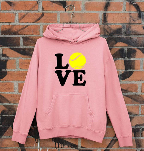 Love Tennis Unisex Hoodie for Men/Women-Light Pink-Ektarfa.online