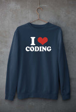 Load image into Gallery viewer, I Love Coding Sweatshirt for Men/Women
