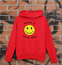 Load image into Gallery viewer, Nice Day Emoji Unisex Hoodie for Men/Women-Red-Ektarfa.online
