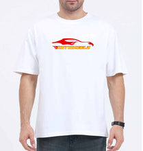 Load image into Gallery viewer, hotwheelz Oversized T-Shirt for Men-White-Ektarfa.online
