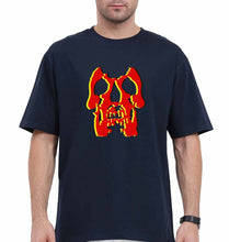 Load image into Gallery viewer, Deftones Skull Oversized T-Shirt for Men-Navy Blue-Ektarfa.online
