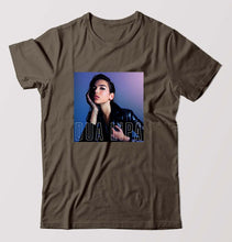 Load image into Gallery viewer, dua lipa T-Shirt for Men-Olive Green-Ektarfa.online

