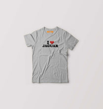 Load image into Gallery viewer, I LOVE JAGUAR T-Shirt for Boy/Girl-Grey-Ektarfa.online
