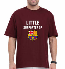 Load image into Gallery viewer, Little Supporter Barcelona Oversized T-Shirt for Men-Maroon-Ektarfa.online
