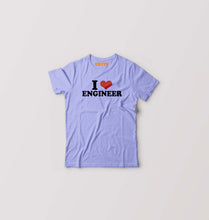 Load image into Gallery viewer, I LOVE ENGINEER T-Shirt for Boy/Girl-Lavender-Ektarfa.online
