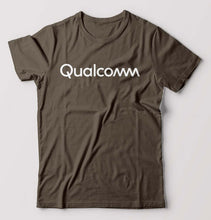 Load image into Gallery viewer, qualcomm T-Shirt for Men-Olive Green-Ektarfa.online
