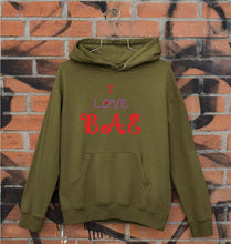 Load image into Gallery viewer, love BAE Unisex Hoodie for Men/Women-Olive Green-Ektarfa.online
