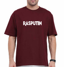 Load image into Gallery viewer, Rasputin Oversized T-Shirt for Men-Maroon-Ektarfa.online
