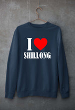 Load image into Gallery viewer, i love shillong Unisex Sweatshirt for Men/Women-Navy Blue-Ektarfa.online
