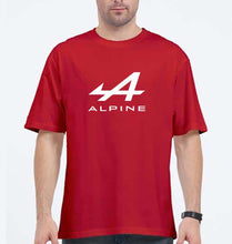 Load image into Gallery viewer, Alpine Oversized T-Shirt for Men-Red-Ektarfa.online
