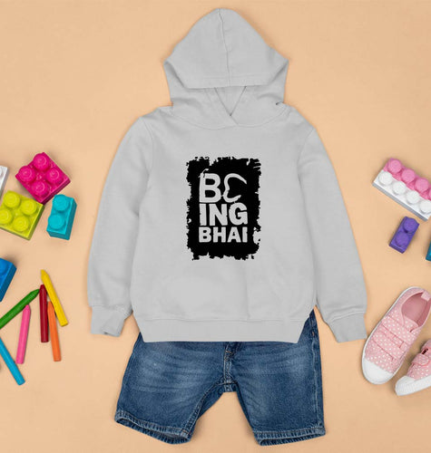 Being Bhai Hoodie for Boy/Girl-Grey-Ektarfa.online