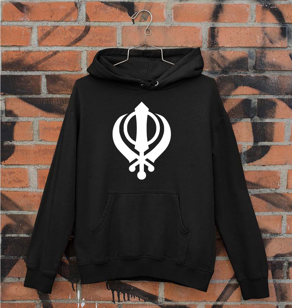 sikh Unisex Hoodie for Men/Women-Black-Ektarfa.online