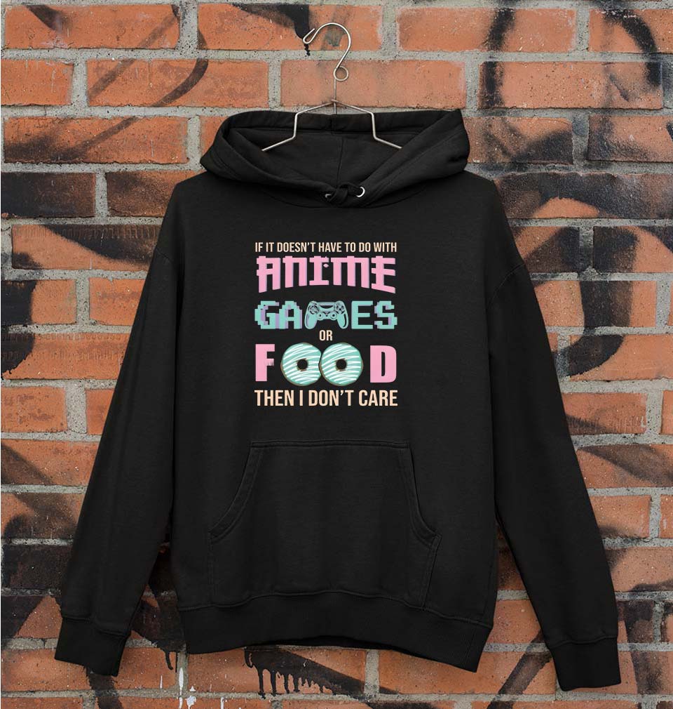 Anime Games or Food Hoodie for Men/Women