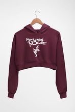 Load image into Gallery viewer, My Chemical Romance (MCR) Crop HOODIE FOR WOMEN-Maroon-Ektarfa.online
