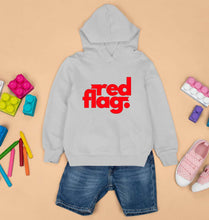 Load image into Gallery viewer, Red Flag Kids Hoodie for Boy/Girl-Grey-Ektarfa.online
