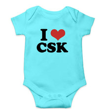 Load image into Gallery viewer, I LOVE CSK Romper For Baby Boy/Girl-Sky Blue-Ektarfa.online
