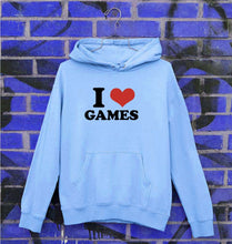 Load image into Gallery viewer, I LOVE GAMES Hoodie for Men/Women
