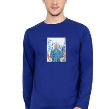 Load image into Gallery viewer, erling haaland Full Sleeves T-Shirt for Men-royal blue-Ektarfa.online
