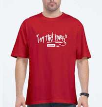 Load image into Gallery viewer, I am the Party Oversized T-Shirt for Men-Red-Ektarfa.online
