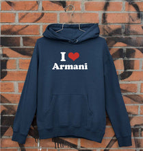 Load image into Gallery viewer, I Love Armani Hoodie for Men/Women
