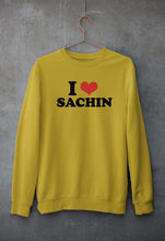 Load image into Gallery viewer, I LOVE SACHIN Sweatshirt for Men/Women
