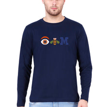 Load image into Gallery viewer, IBM Full Sleeves T-Shirt for Men-Navy Blue-Ektarfa.online
