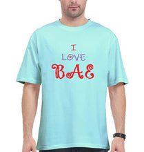 Load image into Gallery viewer, love BAE Oversized T-Shirt for Men-Mint-Ektarfa.online
