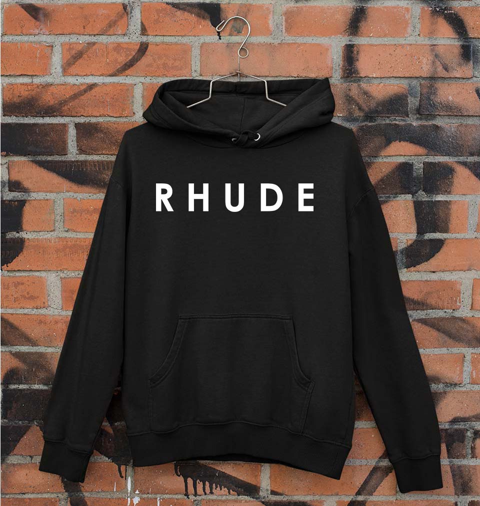 rhude Unisex Hoodie for Men/Women-Black-Ektarfa.online