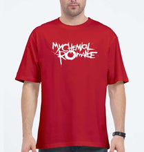 Load image into Gallery viewer, My Chemical Romance Oversized T-Shirt for Men-Red-Ektarfa.online
