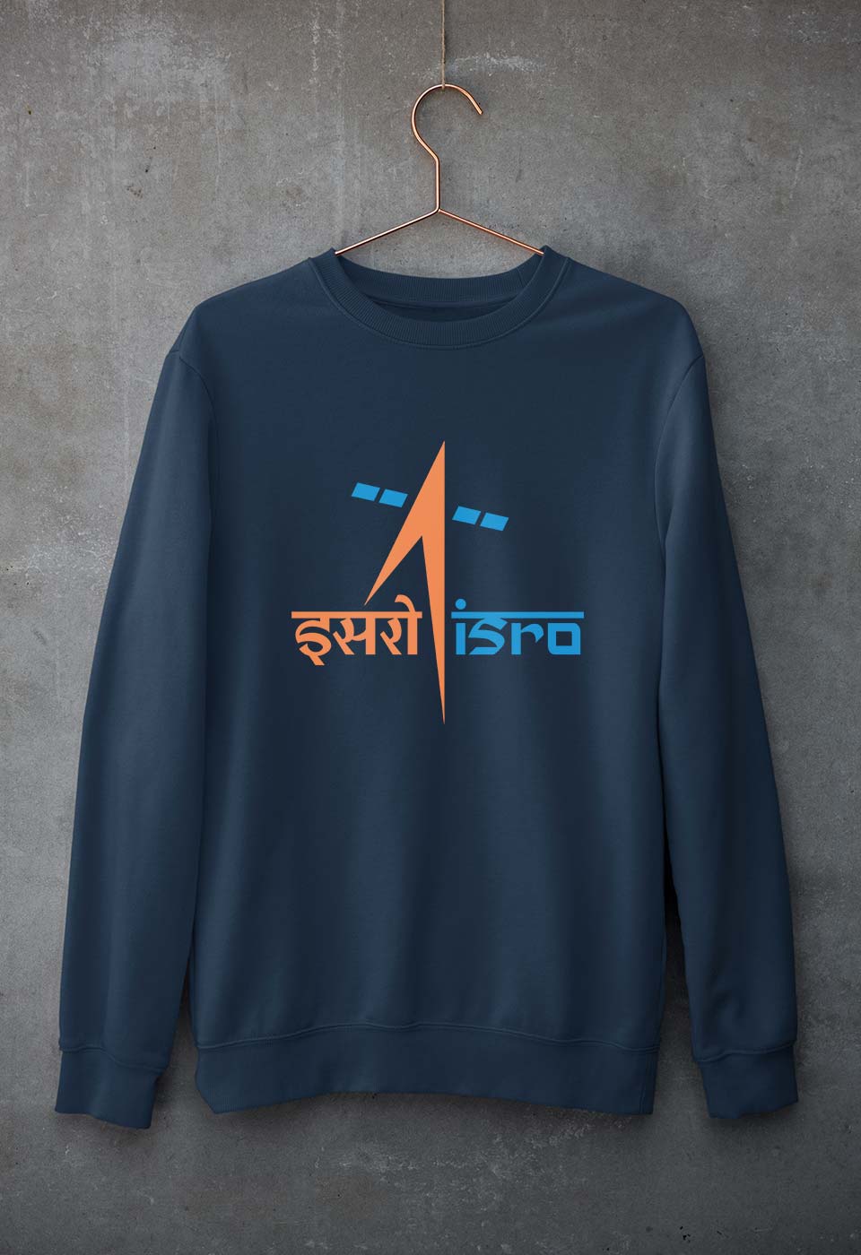Isro Unisex Sweatshirt for Men/Women