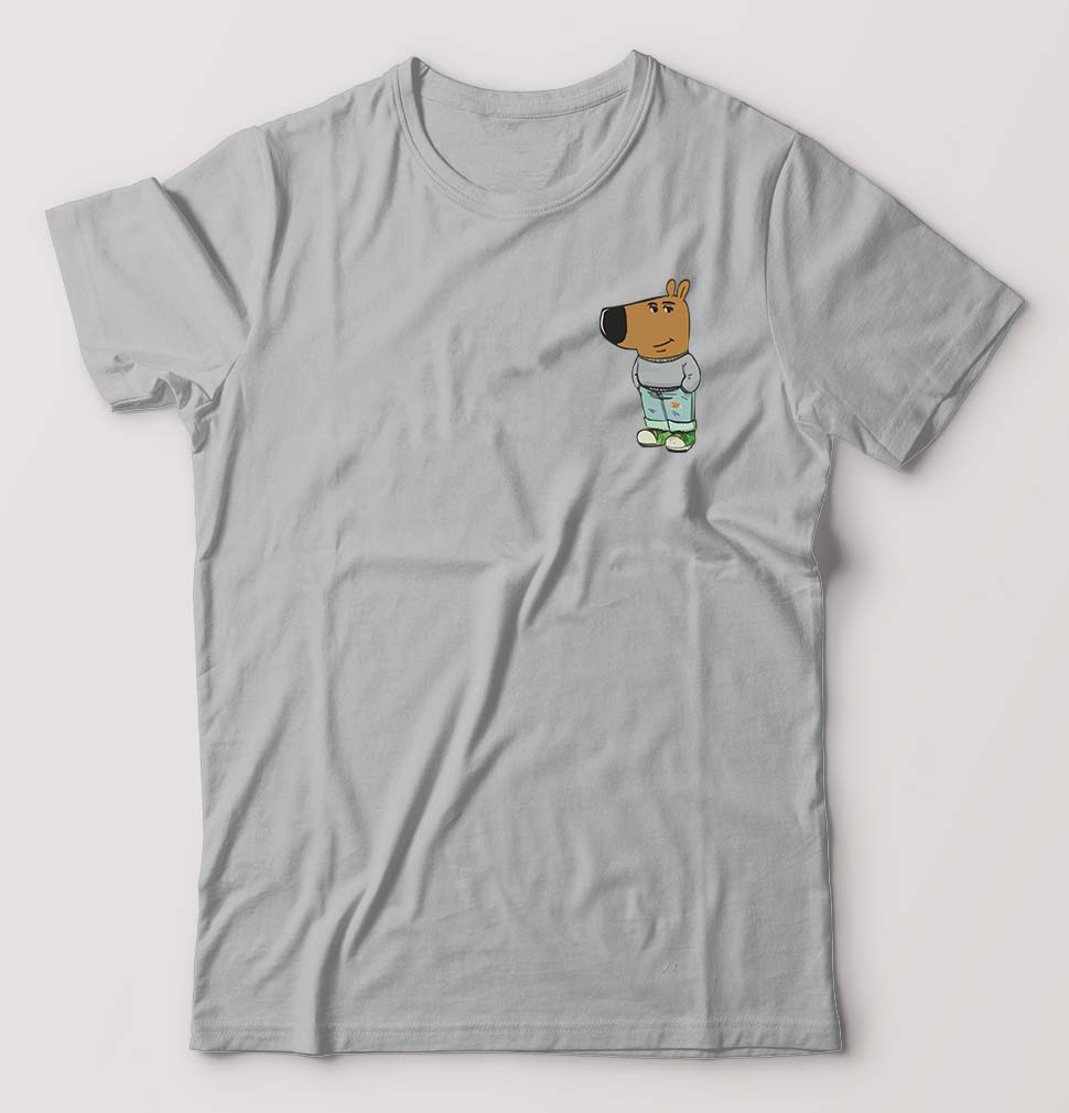 Chill guy T-Shirt for Men-Grey Melange-Ektarfa.online